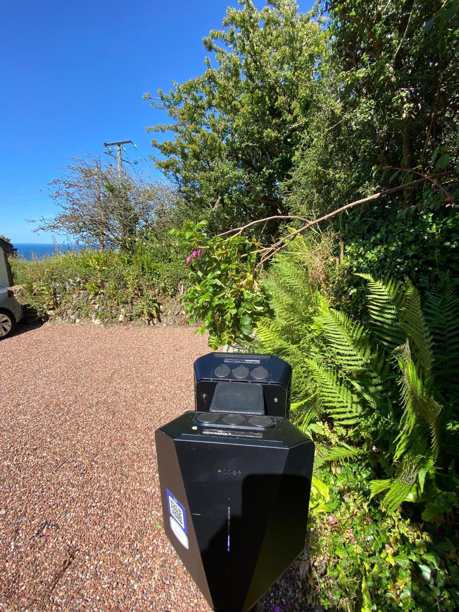 Polrunny Farm Elderberry Cottage With Sea View ボスキャッスル エクステリア 写真